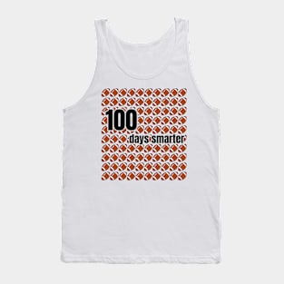 100 days smarter football Tank Top